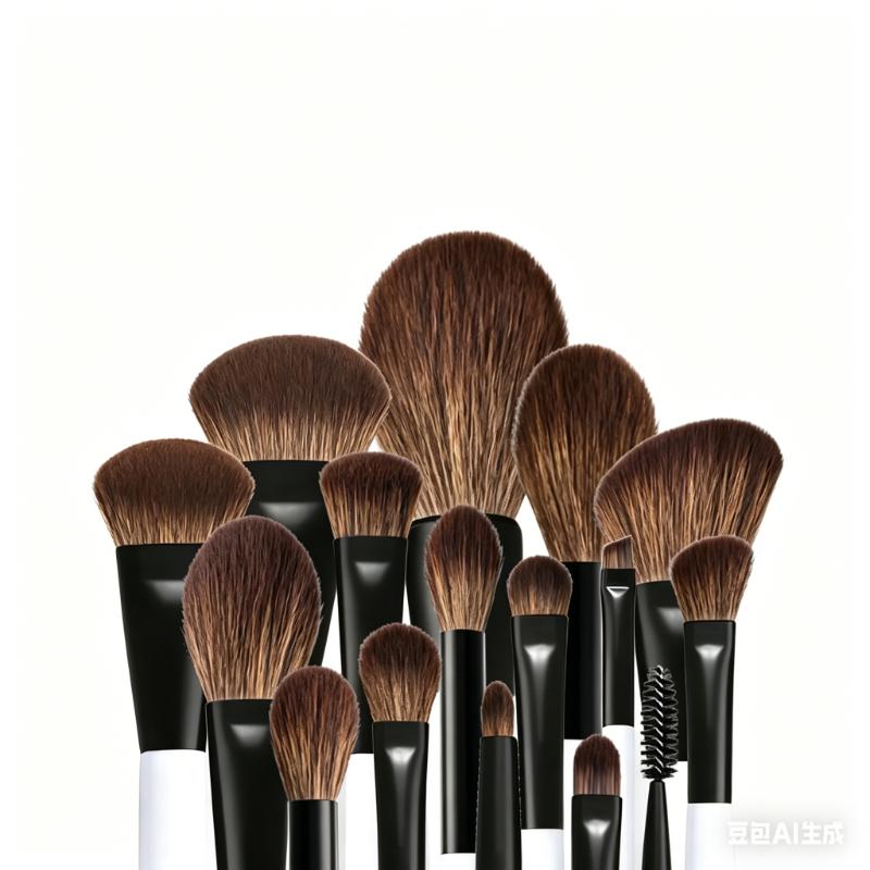 CLEAN WORLD Ultra-Thin Double-Ended Makeup Brushes Kit | Versatile 16-in-8 Design for Foundation, Concealer, Eyeliner & Blush