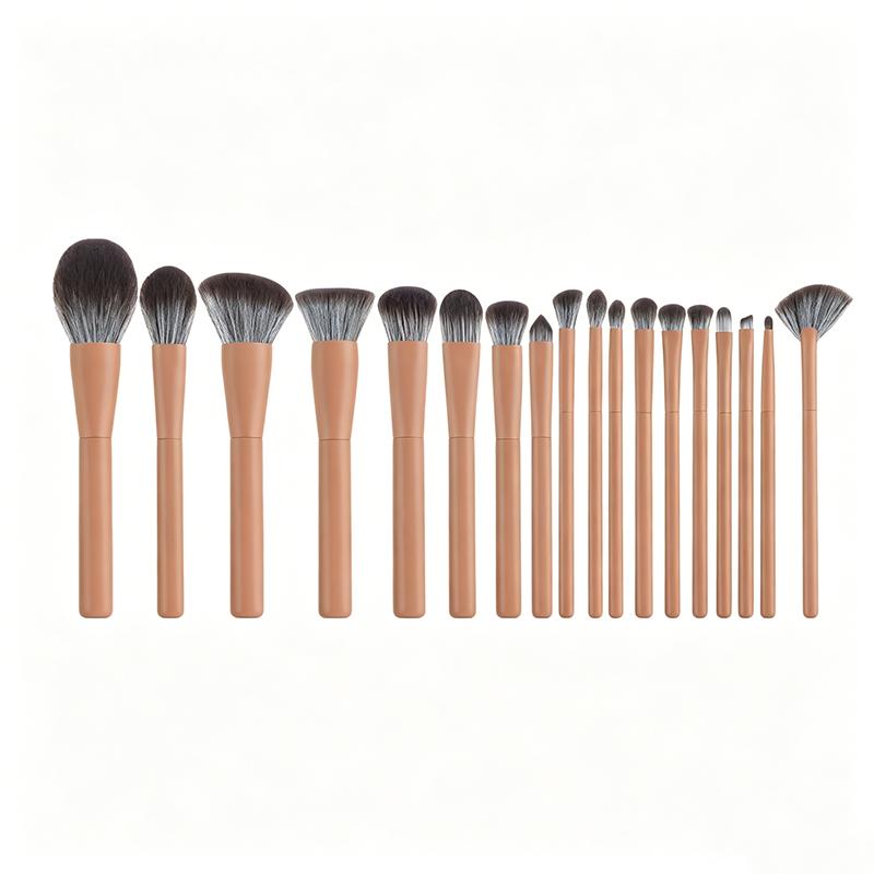 CLEAN WORLD Professional Makeup Brush Set, Premium Synthetic Bristles, Complete Face & Eye Brushes with Storage Options, Ideal for Foundation, Powder, Blush, Eyeshadow, Concealer, Highlighter