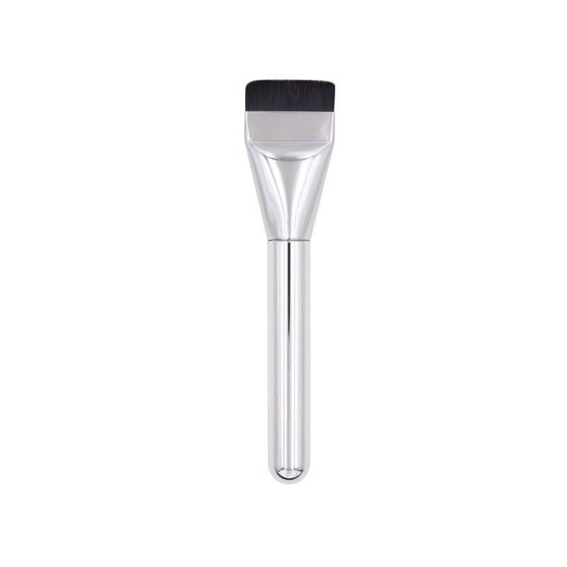 CLEAN WORLD Ultra-Thin Flat Foundation Brush, Professional Liquid Makeup Brush for Streak-Free Base Application, Dense Synthetic Bristles