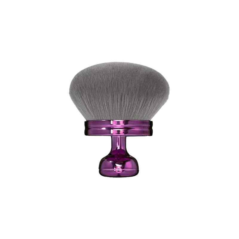 CLEAN WORLD Large Body Makeup Brush, Fluffy Synthetic Bristle Foundation Brush with Ergonomic Handle, for Body & Face Highlighter, Bronzer, and Self-Tanner Application