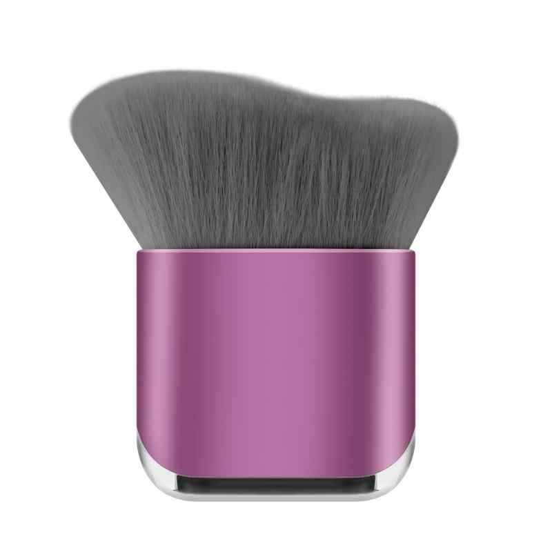CLEAN WORLD Large Body Makeup Brush, Fluffy Synthetic Bristle Foundation Brush with Ergonomic Handle, for Body & Face Highlighter, Bronzer, and Self-Tanner Application