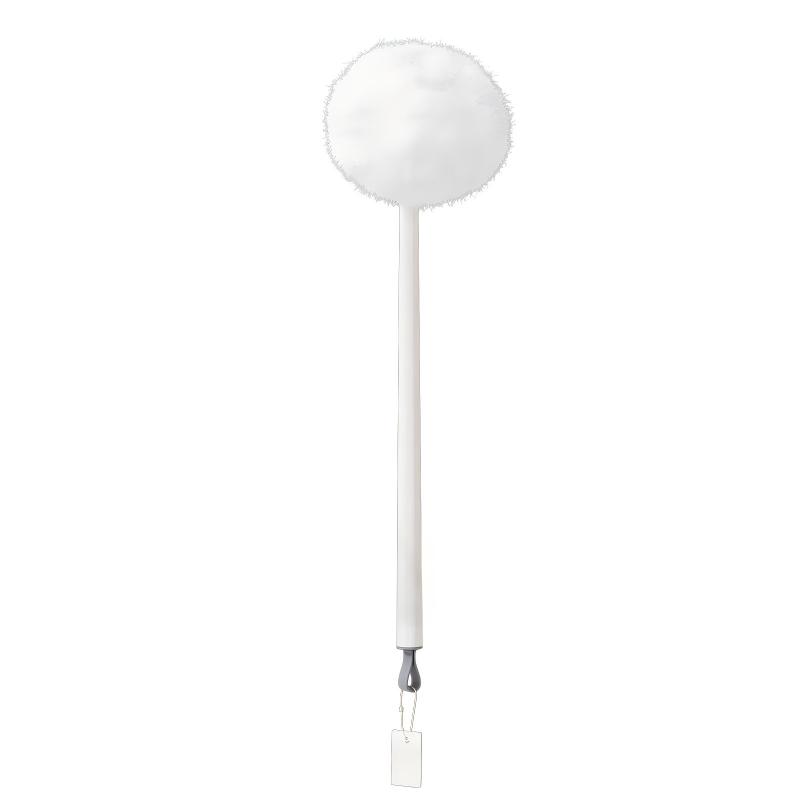 CLEAN WORLD Bathroom bathtub brush, Japanese Style Soft Bristle Toilet Brush - Double-Sided Long Handle, No Dead Angle, Portable Decontamination Cleaning Brush for Toilet and Bidet