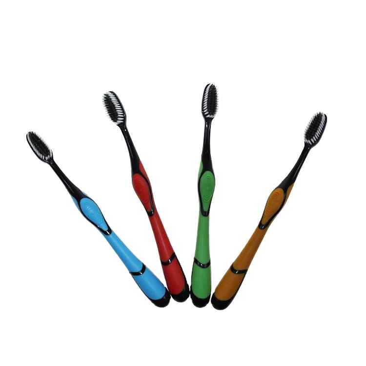 CLEAN WORLD Adult Manual Toothbrush with Soft Bristles, Non-Slip Grip, Bulk Pack for Home & Travel, Multi-Color