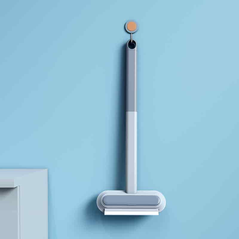 CLEAN WORLD Multi‑Function Reusable Double‑Sided Flannelette Lint Brush, Eco‑Friendly PP Handle Pet Fur & Household Hair Remover Cleaning Brush