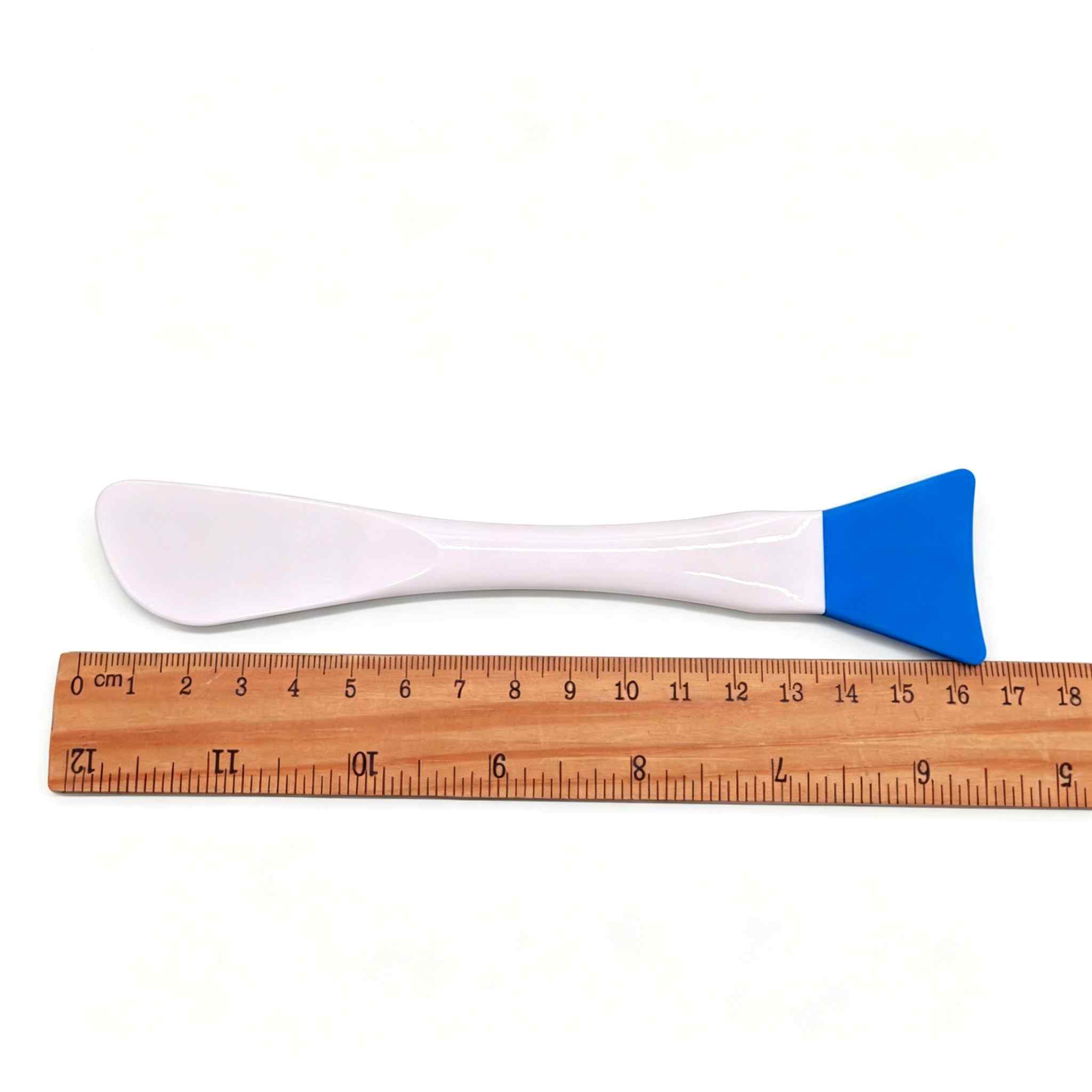 CLEAN WORLD Dual-ended Silicone Face Mask Brush & Spatula - Reusable, Multi-functional Beauty Tool for Mask Mixing & Application