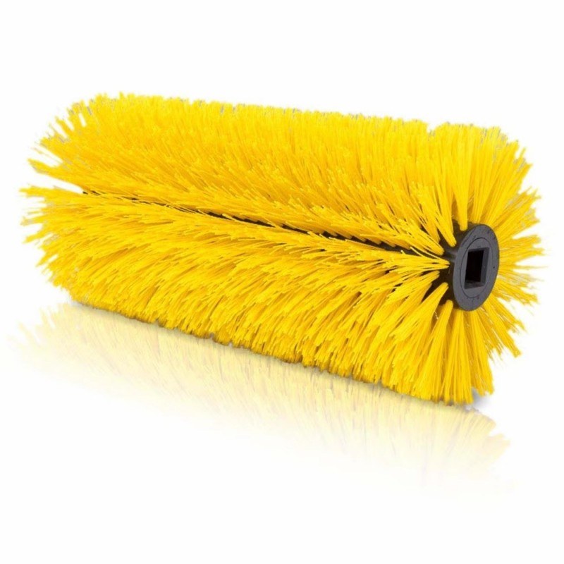 CLEAN WORLD Sanitation roller brush, High-Performance Cylindrical Roller Brush – Industrial Floor Cleaning Brush for Large Area Debris Removal, Heavy Duty Sweeper Replacement Part