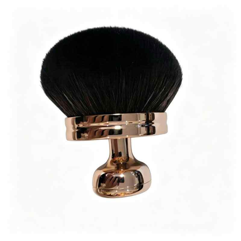CLEAN WORLD Large Powder Brush, Ultra-Soft Kabuki Makeup Brush for Loose Powder, Blush & Bronzer, Dense Bristles with Ergonomic Handle