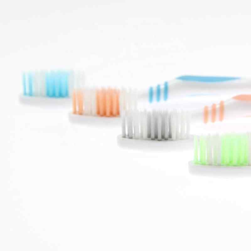 CLEAN WORLD Soft Bristle Adult Toothbrush with 0.15mm Ultra-Fine Fibers, Gentle on Gums, Deep Cleaning & Gum Care, Multi-Color Options