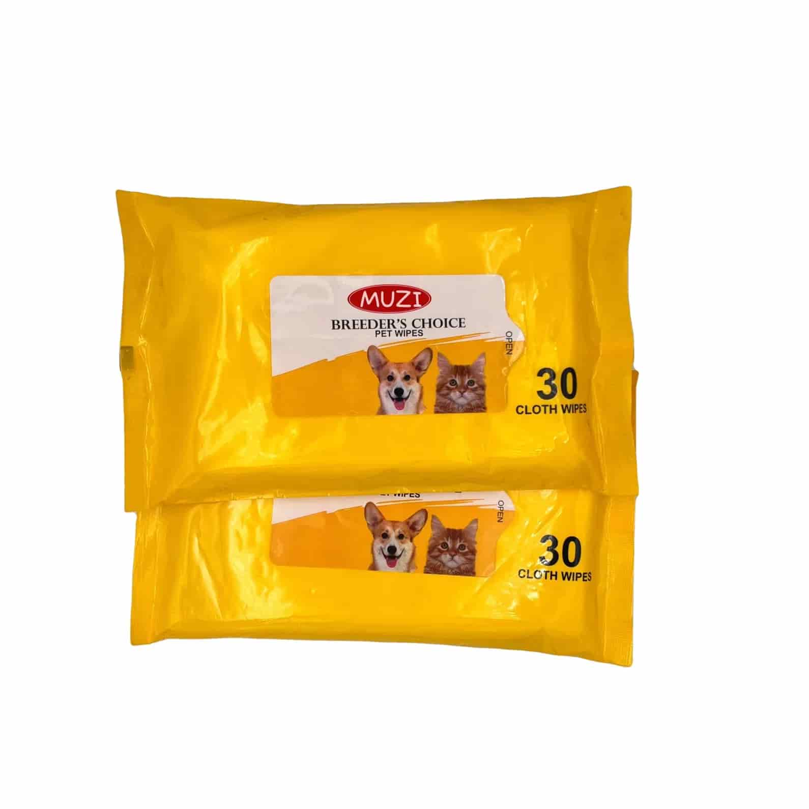 CLEAN WORLD Antibacterial Pet Wet Wipes, Customizable Cleansing Deodorizing Non‑Woven Pet Cleaning Wipes with Free Samples