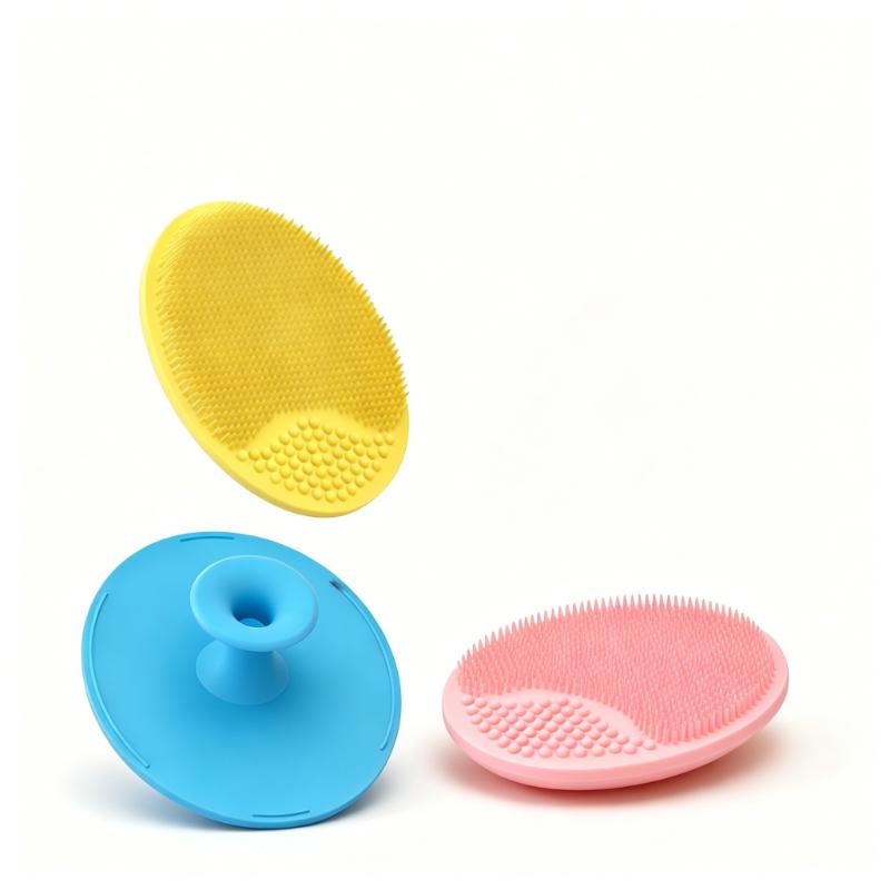 CLEAN WORLD Premium Silicone Facial Cleansing Brush | Gentle Deep Clean & Massage for All Skin Types