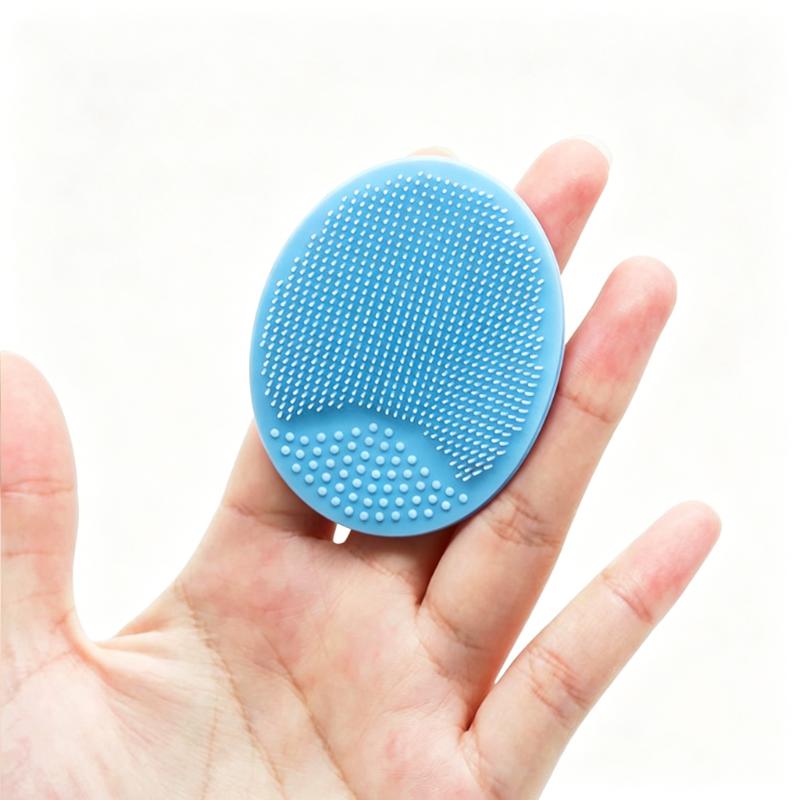 CLEAN WORLD Premium Silicone Facial Cleansing Brush | Gentle Deep Clean & Massage for All Skin Types