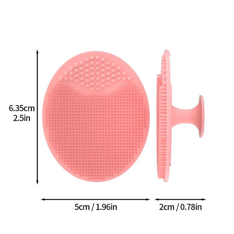 CLEAN WORLD Premium Silicone Facial Cleansing Brush | Gentle Deep Clean & Massage for All Skin Types