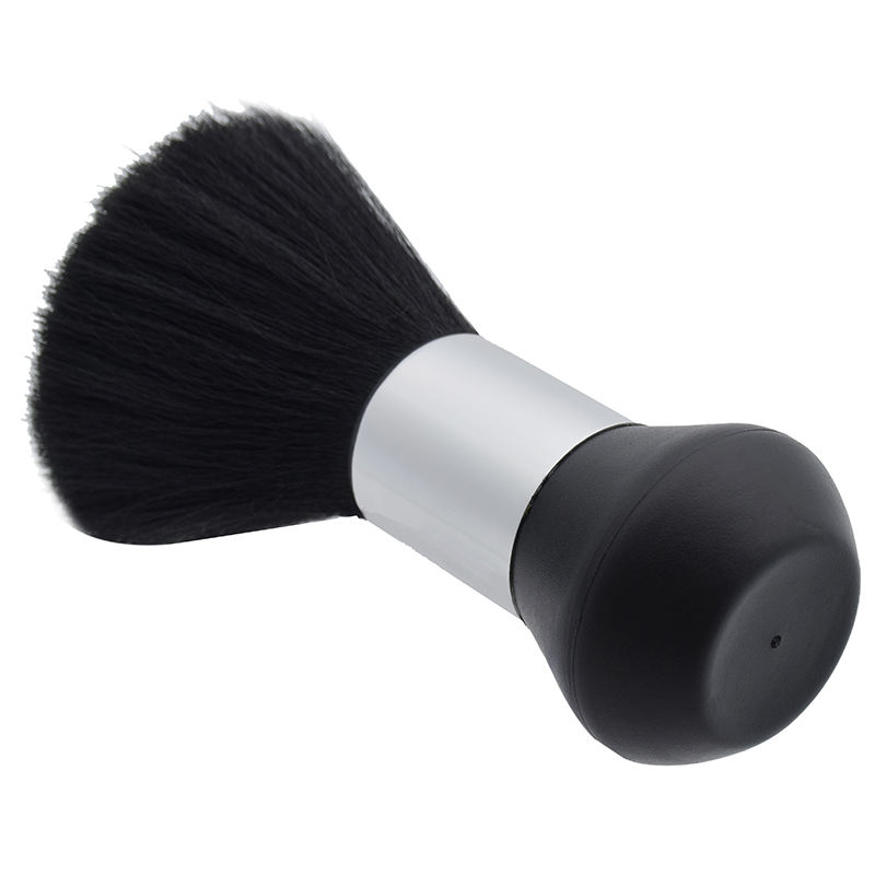 CLEAN WORLD Professional Salon Neck Duster Brush, Soft Nylon Bristle Barber Brush for Beard & Hair Cutting, Barbershop Neck Cleaning Brush