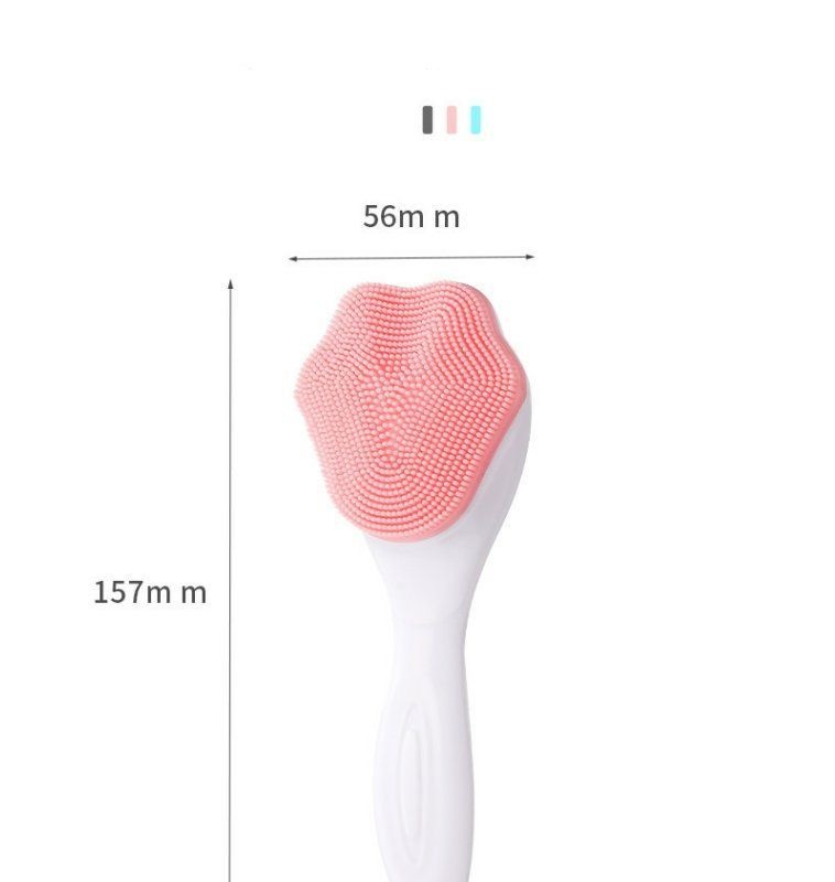 CLEAN WORLD Cat Paw Silicone Facial Cleansing Brush | Gentle Exfoliation & Massage for Glowing Skin