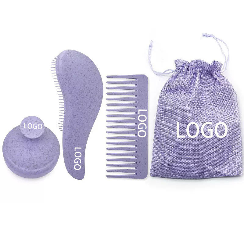CLEAN WORLD Complete Hair Care Brush Set | Detangle, Massage, and Style Your Hair with Ease