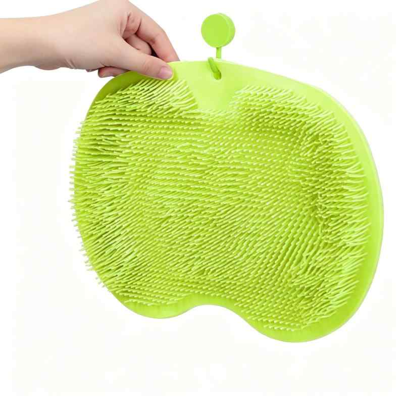 CLEAN WORLD Shower Foot Massager Mat | Exfoliate, Massage & Clean Feet Effortlessly