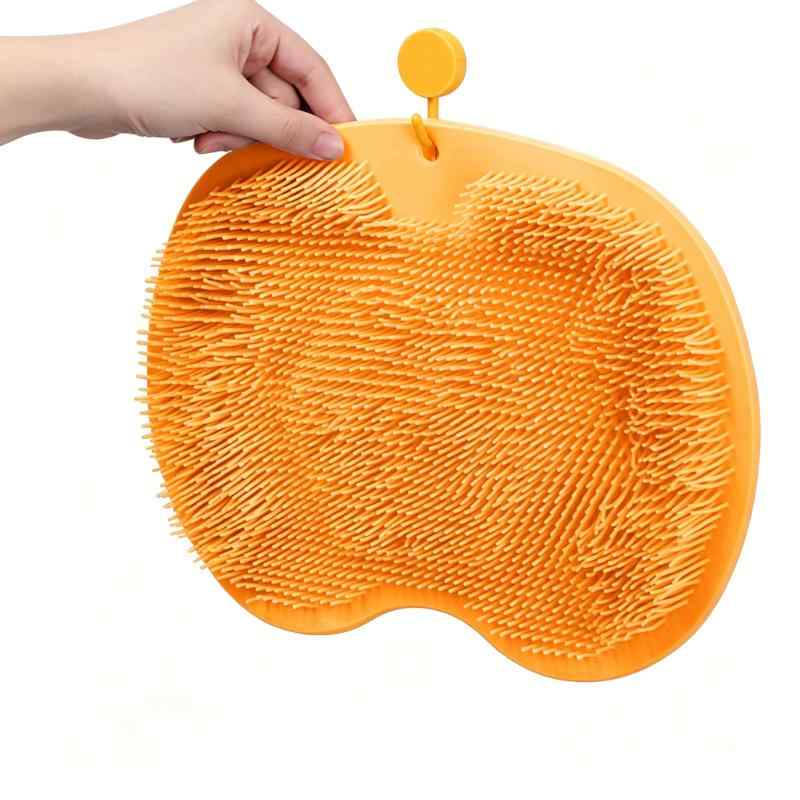 CLEAN WORLD Shower Foot Massager Mat | Exfoliate, Massage & Clean Feet Effortlessly