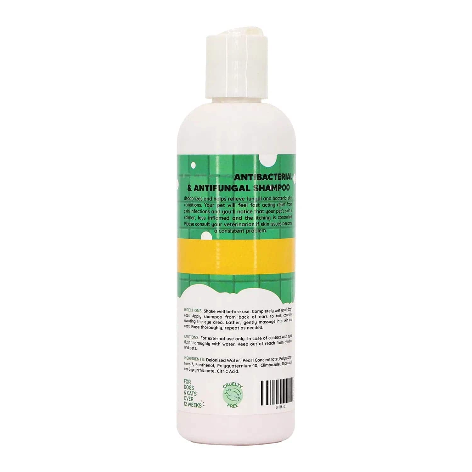 CLEAN WORLD OEM Custom Pet Shampoo | Plant Extract, Antibacterial & Itch-Relief, 50ml Portable Pet Body Wash