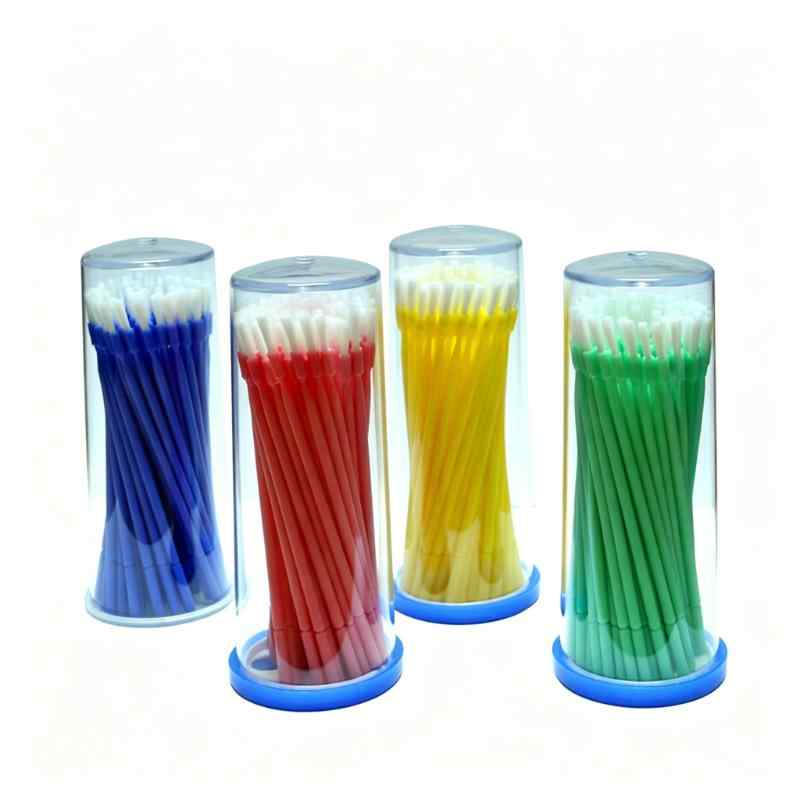 CLEAN WORLD Disposable Dental Micro Brushes | Hygienic, Lint-Free Applicators for Precision Oral & Beauty Care