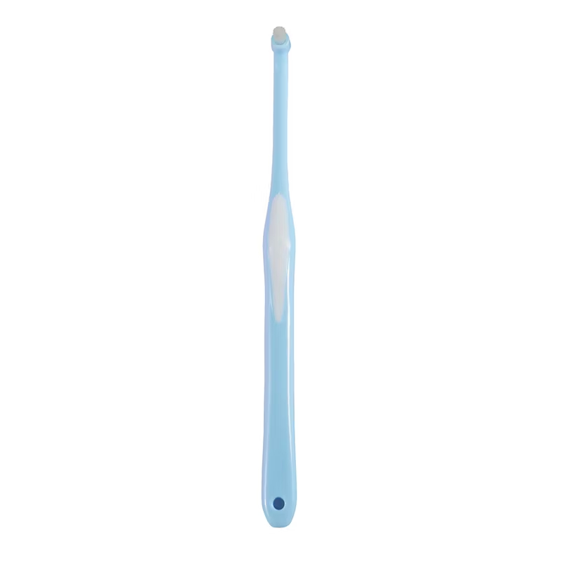 CLEAN WORLD Tapered Interspace Toothbrush - Single Tuft Soft Bristle Dental Brush for Orthodontic Braces, Periodontal Care, Gum Cleaning & Hard-to-Reach Areas