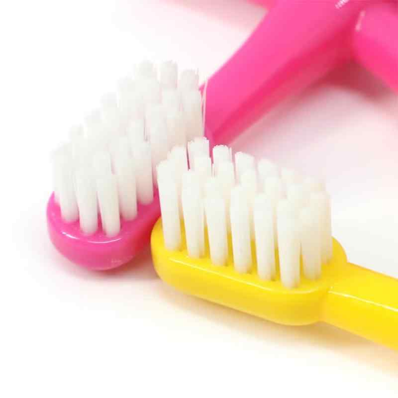 CLEAN WORLD Toddler Safety Training Toothbrush - BPA-Free PP Handle, Ultra-Soft Bristles, Anti-Slip Design for First Time Brushing