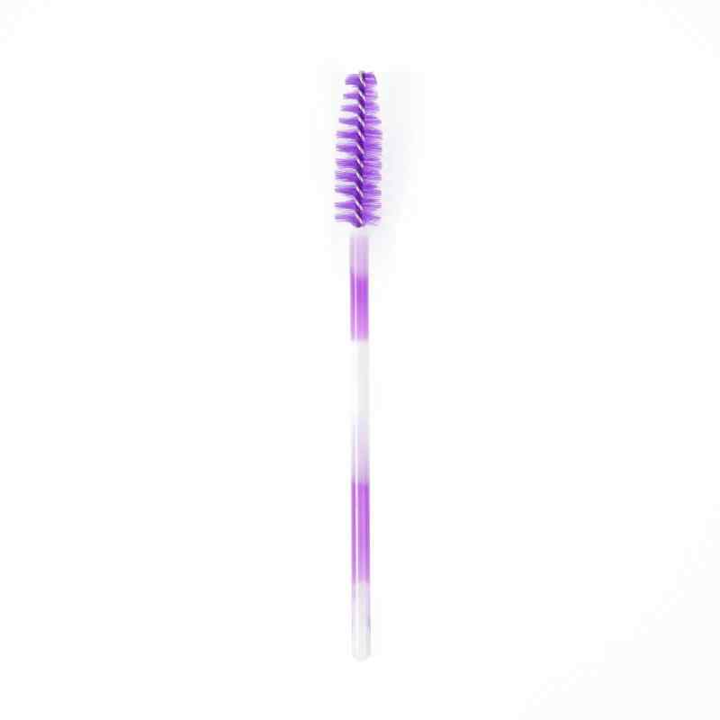 CLEAN WORLD Premium Disposable Mascara Wands - Versatile Spoolie Brushes for Eyelash Extensions, Brow Grooming and Makeup Application