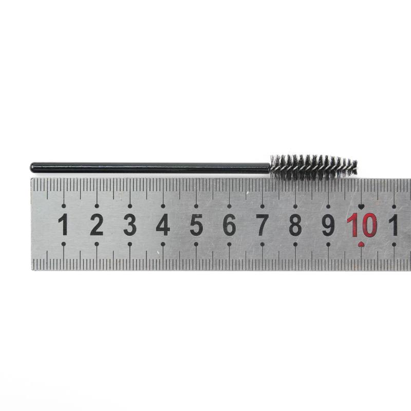 CLEAN WORLD Premium Disposable Mascara Wands - Versatile Spoolie Brushes for Eyelash Extensions, Brow Grooming and Makeup Application