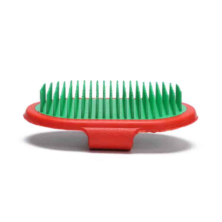 CLEAN WORLD Customizable Dog Cat Bathing Massage Gloves, Gentle TPR Grooming Tool Pet Cleaning Accessories