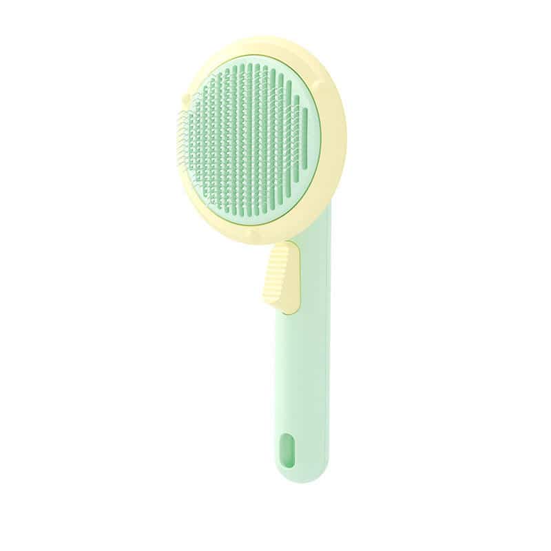 CLEAN WORLD New Design Self‑Cleaning Pet Hair Brush, High Quality Deshedding Comb for Dogs Cats Small Animals