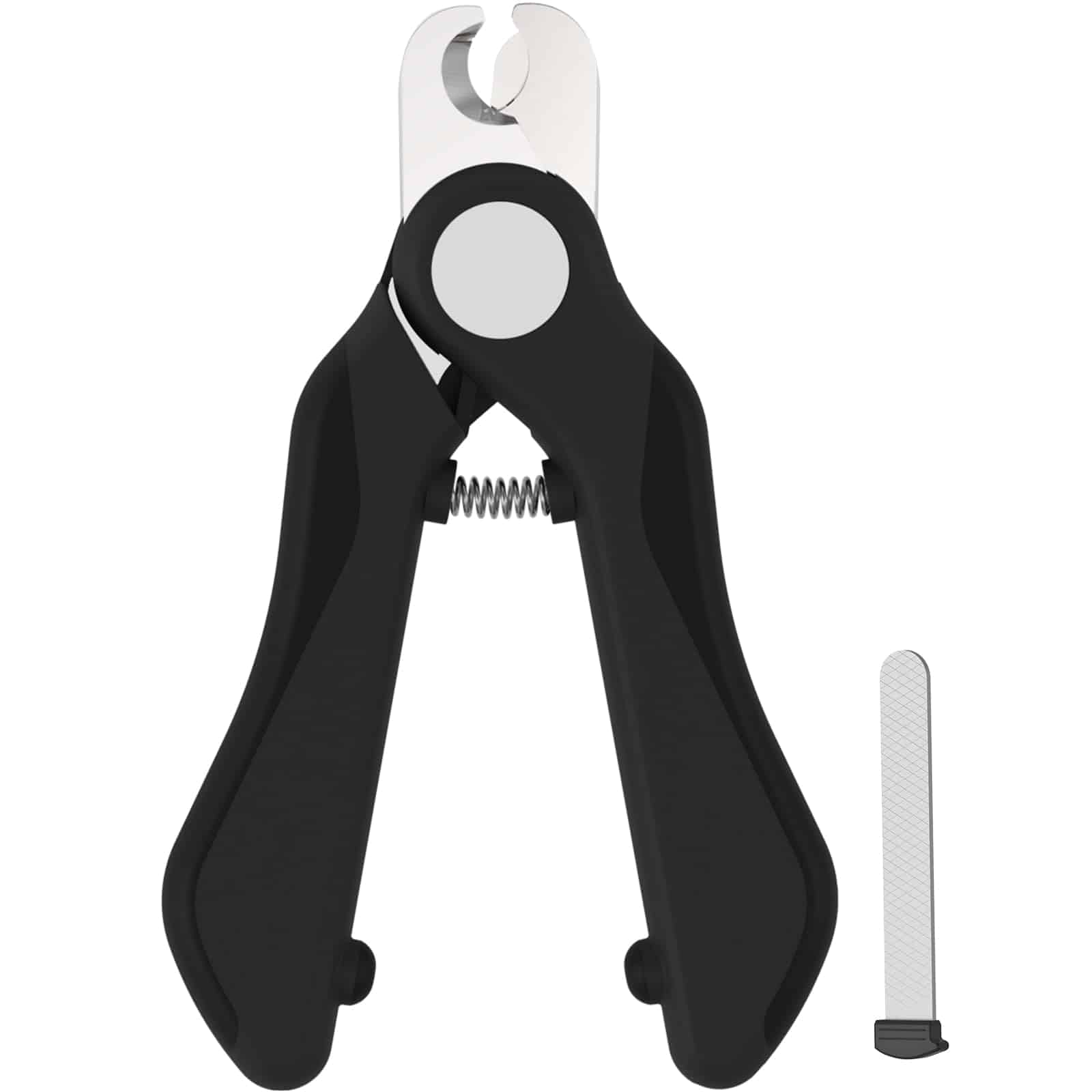 CLEAN WORLD Heavy Duty Dog Nail Clippers, Professional Pet Nail Trimmer with Nail File & Safety Guard