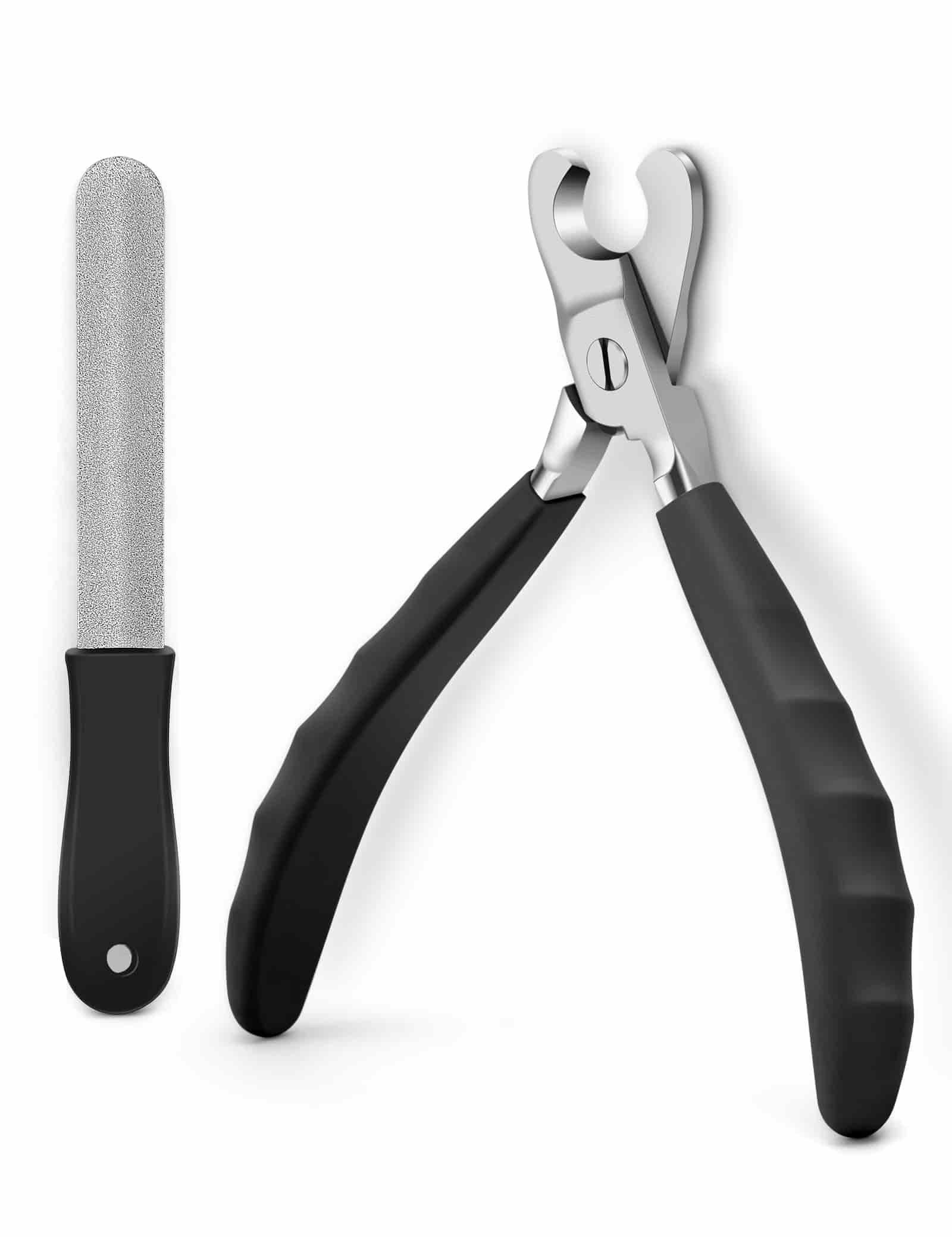 CLEAN WORLD Full Metal Dog Nail Clippers, Razor Sharp Pet Nail Cutter Cut Like Butter for All Dogs Cats