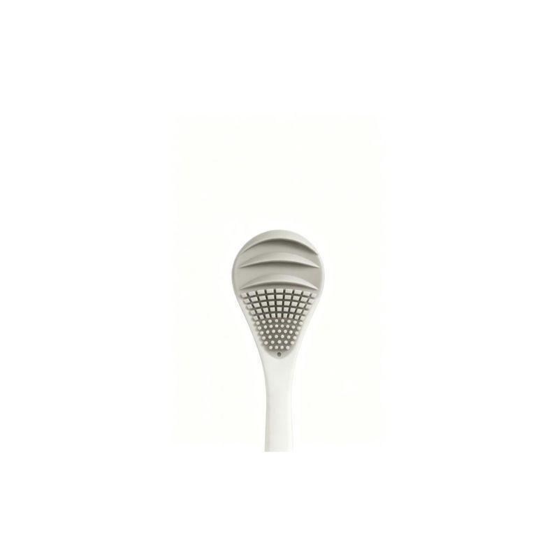 CLEAN WORLD Double‑Sided Tongue Scraper Brush, PP+TPR Soft Rubber Tongue Coating Cleaner, Deep Cleaning Oral Care Tool for Fresh Breath & Antibacterial Use