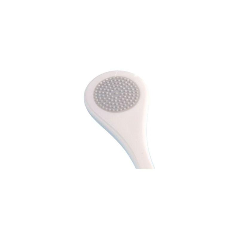 CLEAN WORLD Double‑Sided Tongue Scraper Brush, PP+TPR Soft Rubber Tongue Coating Cleaner, Deep Cleaning Oral Care Tool for Fresh Breath & Antibacterial Use