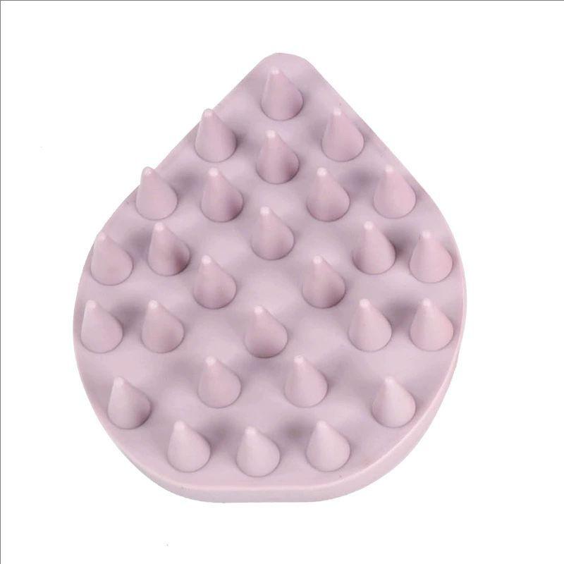 CLEAN WORLD Portable Silicone Scalp Massager Shampoo Brush | Soft Bristle Hair Washing Brush for Daily Scalp Care
