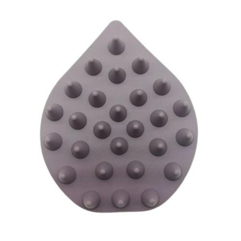 CLEAN WORLD Portable Silicone Scalp Massager Shampoo Brush | Soft Bristle Hair Washing Brush for Daily Scalp Care