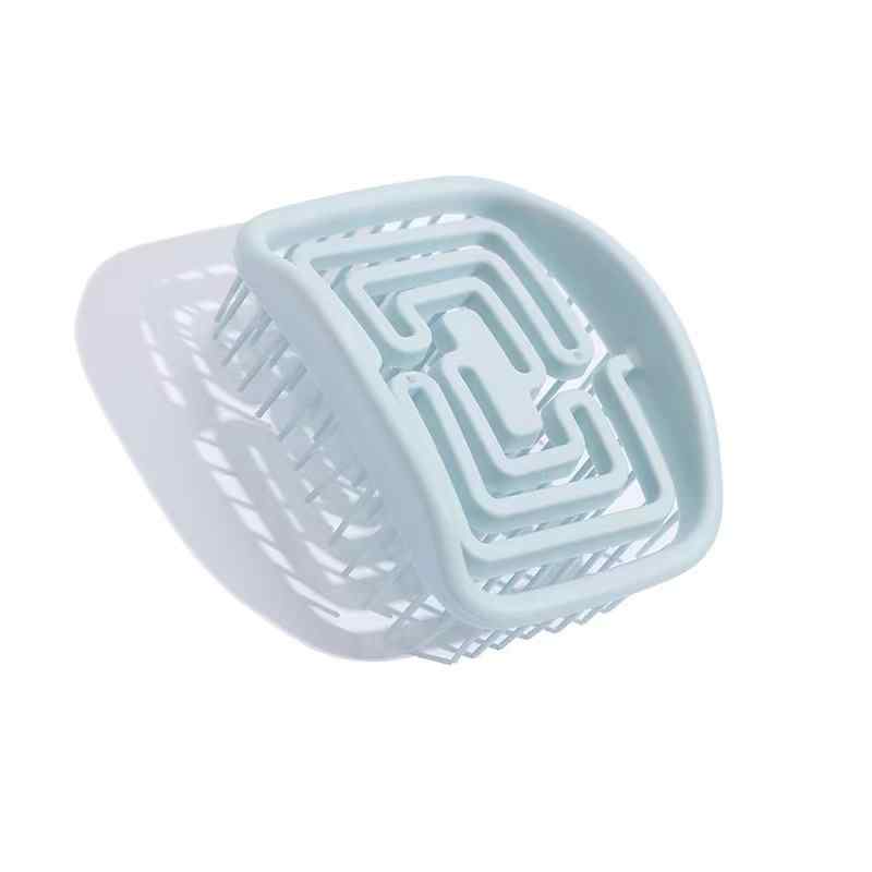 CLEAN WORLD Maze‑Style Hollow Scalp Massager Brush | Soft Silicone Hair Shampoo Comb for Deep Cleaning & Relaxing Massage