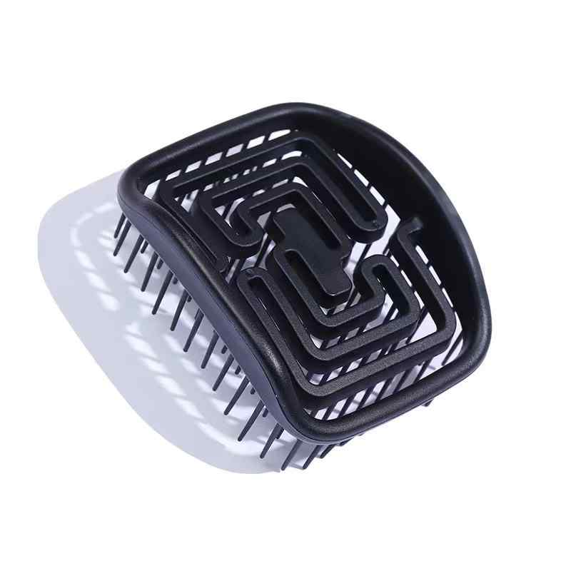 CLEAN WORLD Maze‑Style Hollow Scalp Massager Brush | Soft Silicone Hair Shampoo Comb for Deep Cleaning & Relaxing Massage