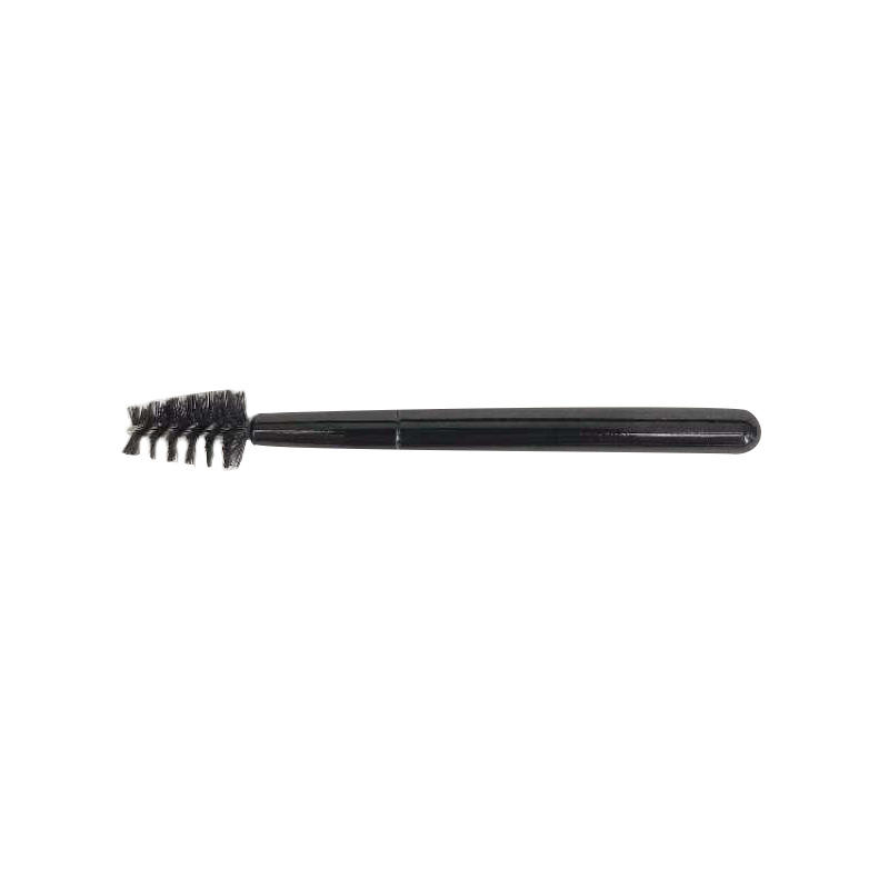 CLEAN WORLD Wholesale Custom Logo Mini Double‑End Eyebrow Brush, Synthetic Fiber Portable Single Brow Eyelash Makeup Brushes for Beginner Use