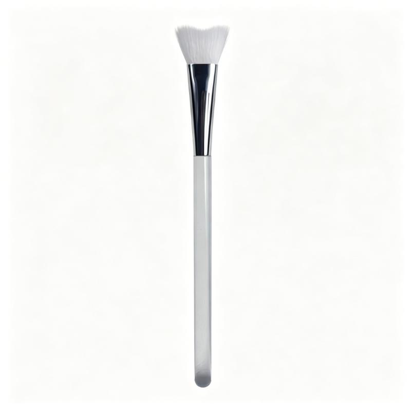 CLEAN WORLD Curved Lash Extension Cleaning Brush | Soft Synthetic Hair Eyelash Shampoo Brush for Eyelash Deep Cleansing & Daily Care