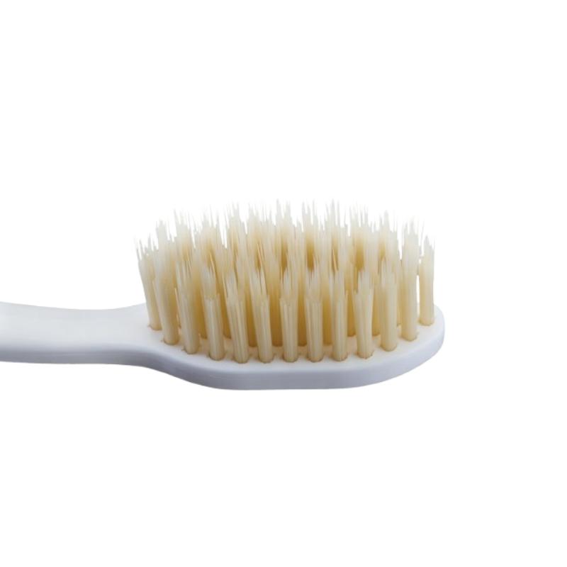 CLEAN WORLD Cleaning Toothbrush, Built-In Flossing Bristles for Plaque Removal, Ultra-Soft Bristles for Sensitive Gums, Antibacterial & Durable Oral Care