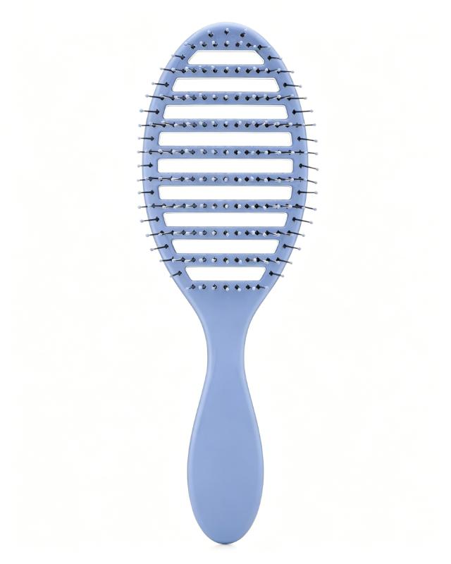 CLEAN WORLD Vented Detangling Hair Brush for Fast Blow Drying & Frizz-Free Styling