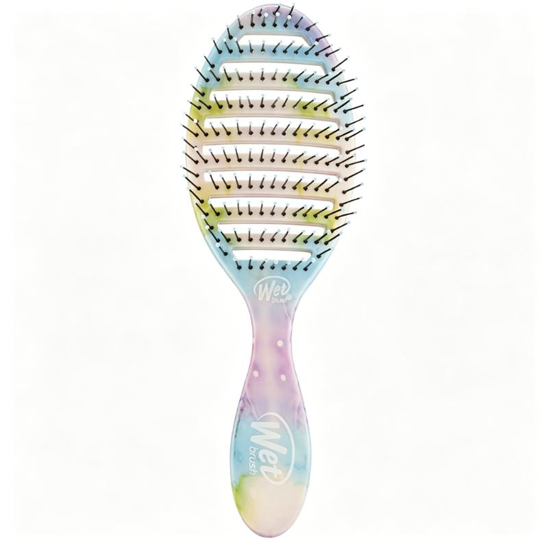 CLEAN WORLD Vented Detangling Hair Brush for Fast Blow Drying & Frizz-Free Styling