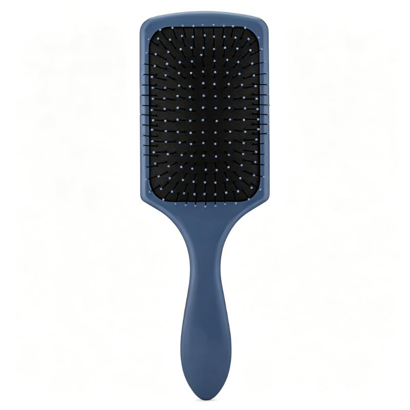 CLEAN WORLD Large Paddle Detangling Brush | Anti-Frizz No Breakage Cushion Hair Brush for All Hair Textures