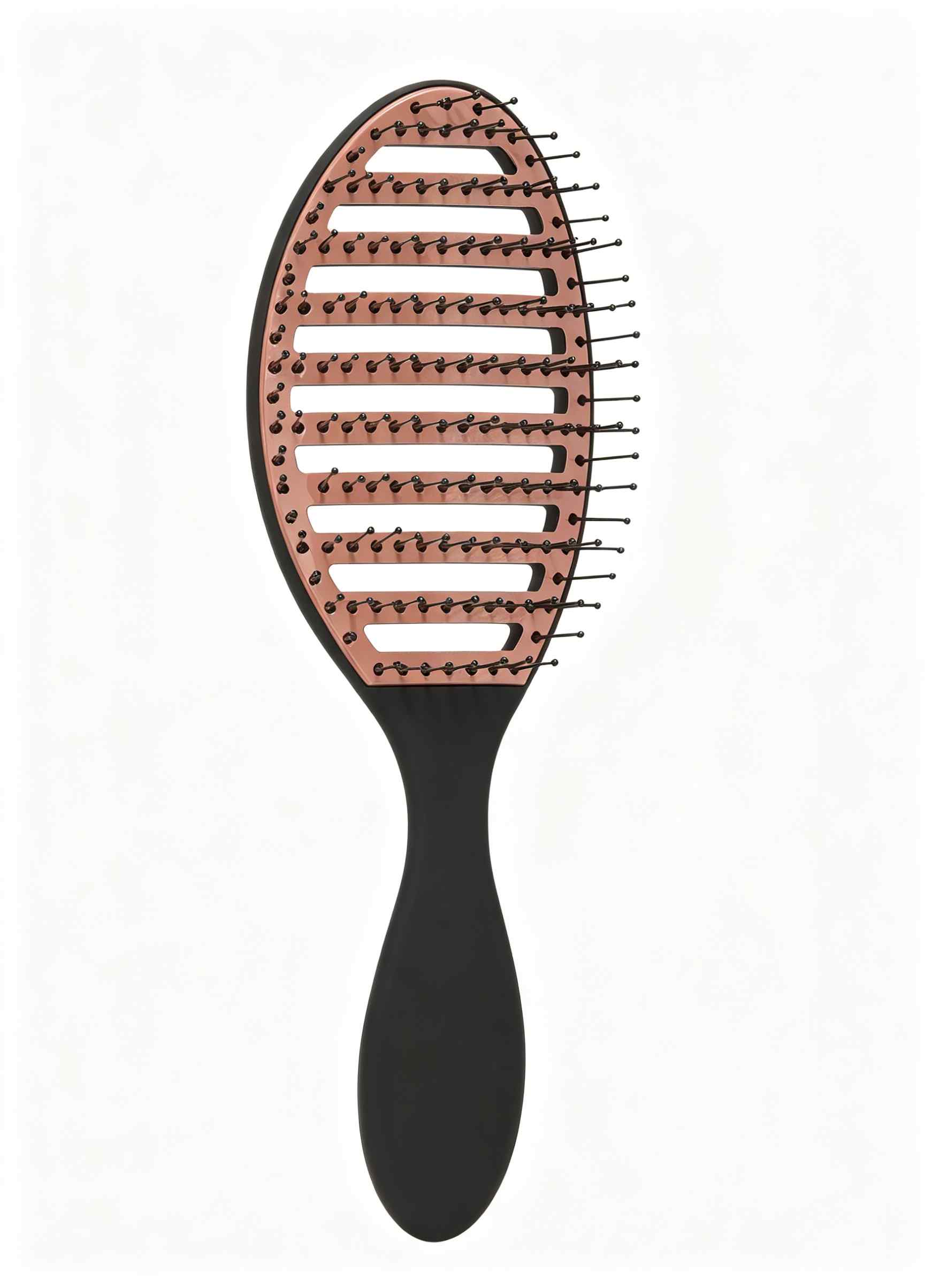 CLEAN WORLD Ceramic Vented Quick Dry Detangling Brush | Anti-Breakage Blow Dry Safe Hair Comb