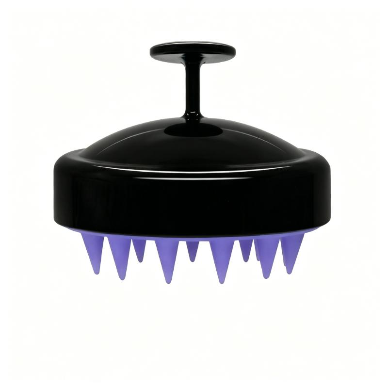 CLEAN WORLD Scalp Massage Shampoo Brush | Soft Silicone Bristle Anti-Dandruff Hair Wash Comb