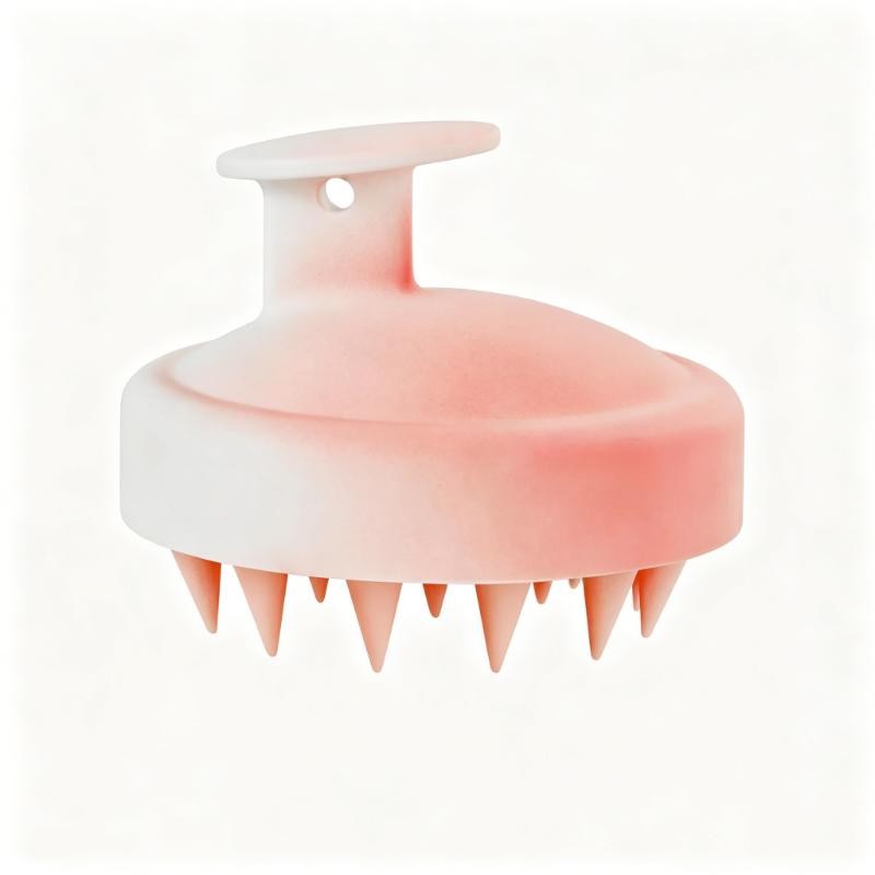 CLEAN WORLD Scalp Massage Shampoo Brush | Soft Silicone Bristle Anti-Dandruff Hair Wash Comb