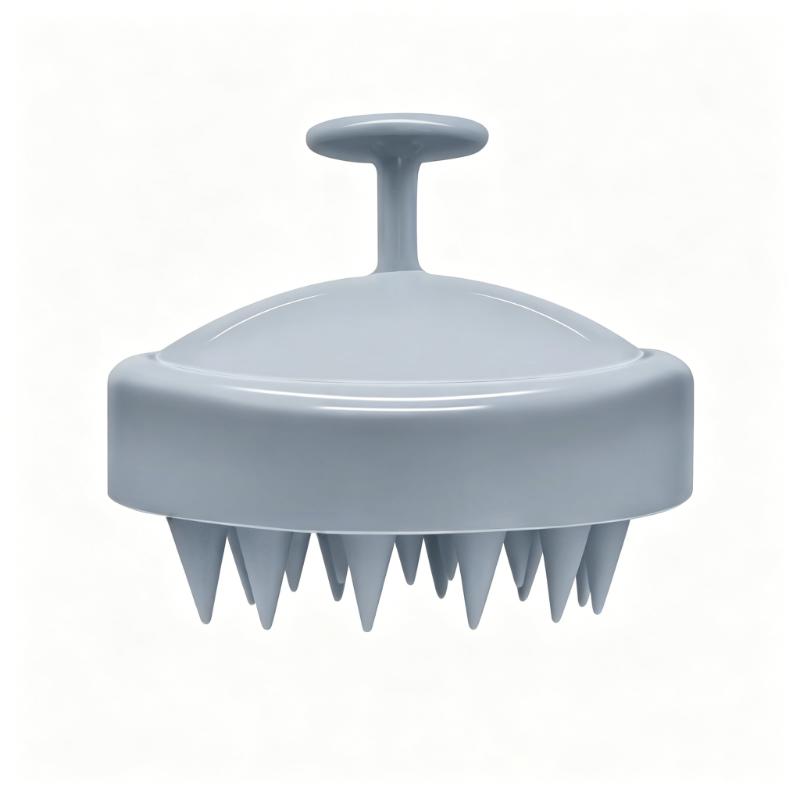 CLEAN WORLD Scalp Massage Shampoo Brush | Soft Silicone Bristle Anti-Dandruff Hair Wash Comb