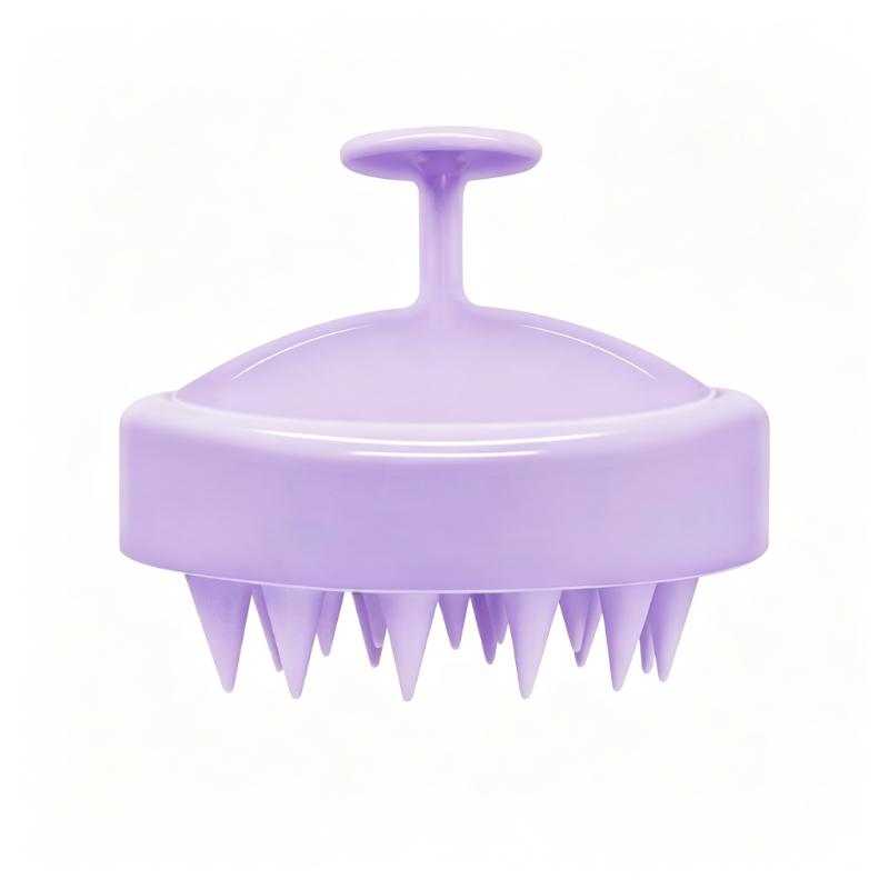 CLEAN WORLD Scalp Massage Shampoo Brush | Soft Silicone Bristle Anti-Dandruff Hair Wash Comb