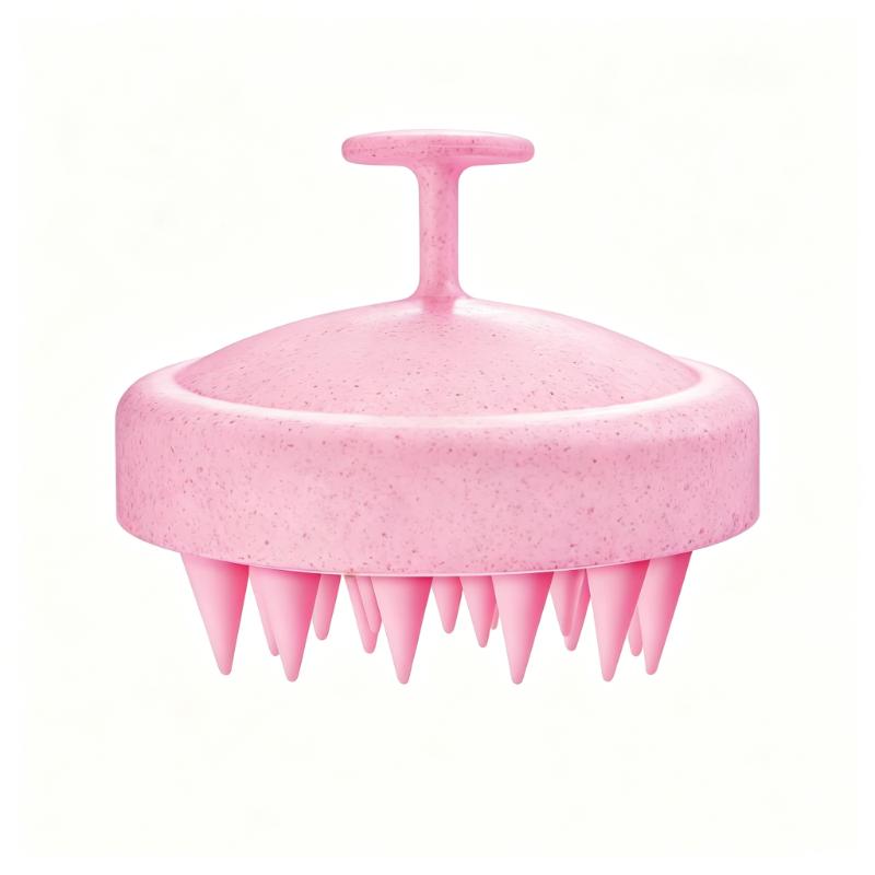 CLEAN WORLD Scalp Massage Shampoo Brush | Soft Silicone Bristle Anti-Dandruff Hair Wash Comb