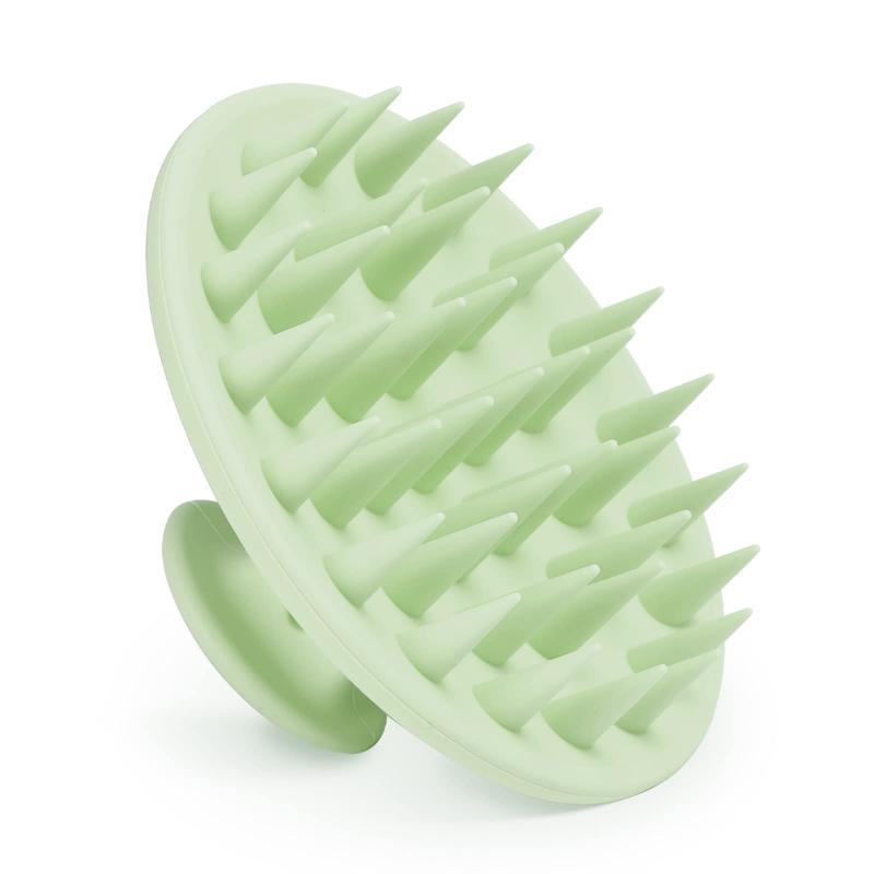 CLEAN WORLD Soft Silicone Scalp Massage Shampoo Brush | Anti-Dandruff Shower Hair Scrub Comb for Healthy Scalp